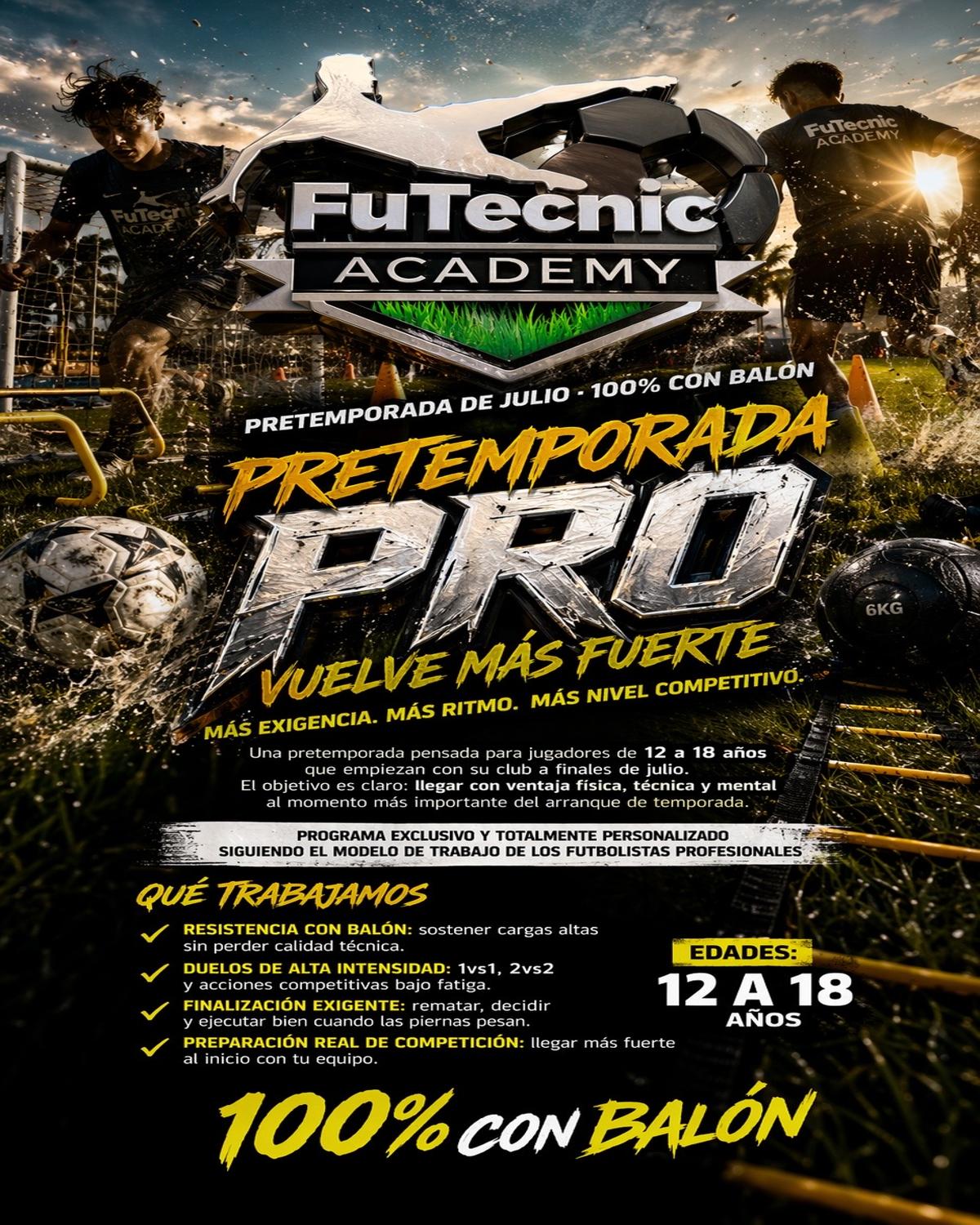 Pretemporada PRO FuTecnic